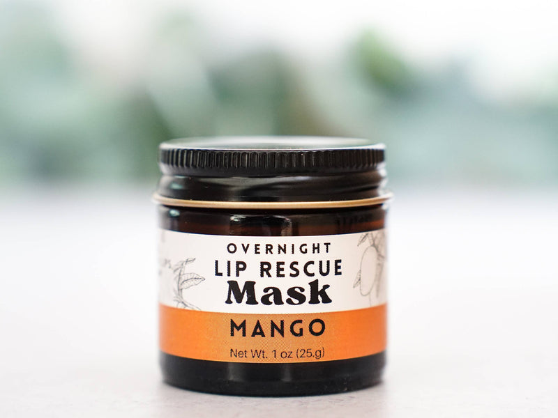 Lip Rescue Overnight Mask - 1oz Jar: Mango