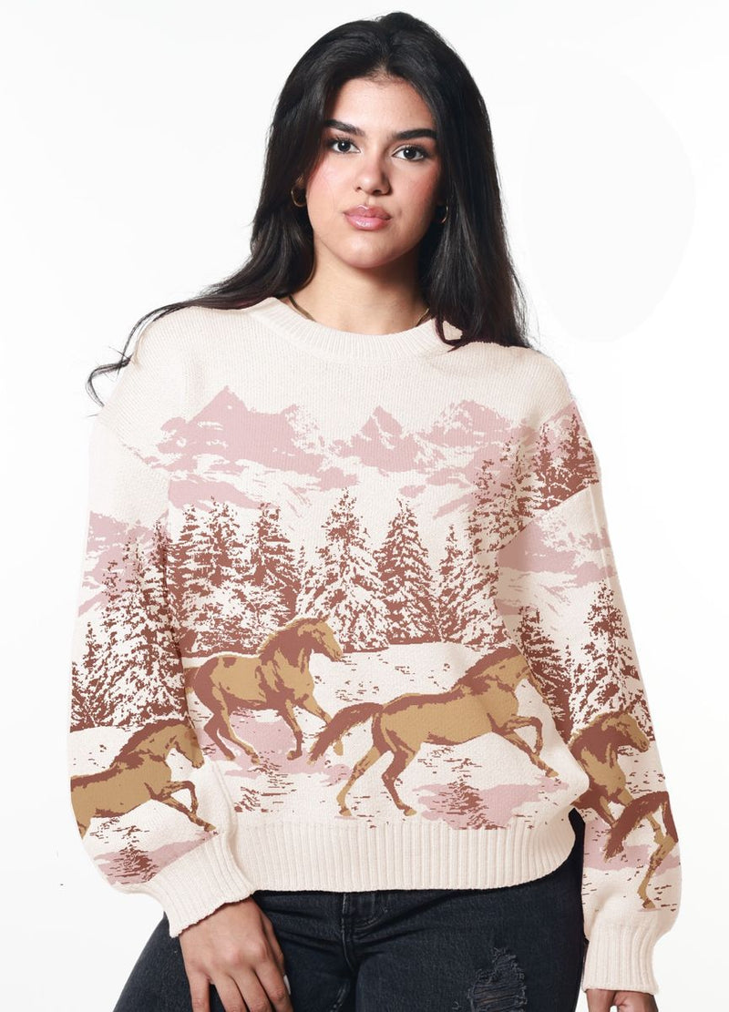 Wild Horses Sweater