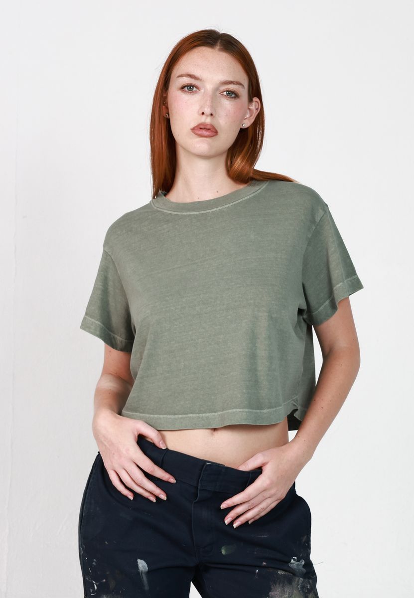 Girl Dangerous Oversized Crop Tee