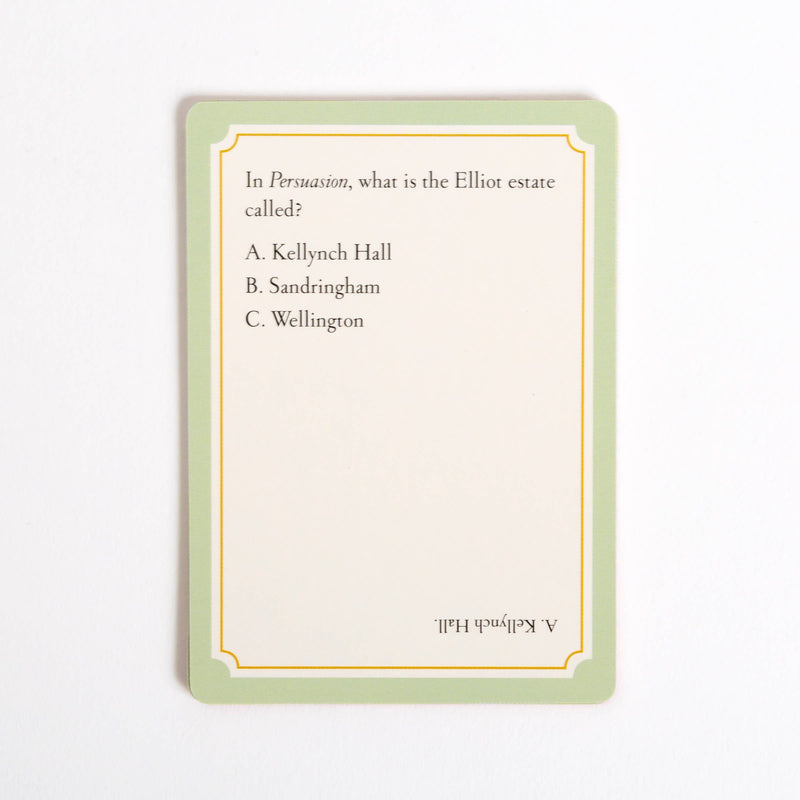 Jane Austen Trivia