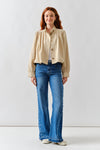 SHORT BALLON TRENCH JACKET