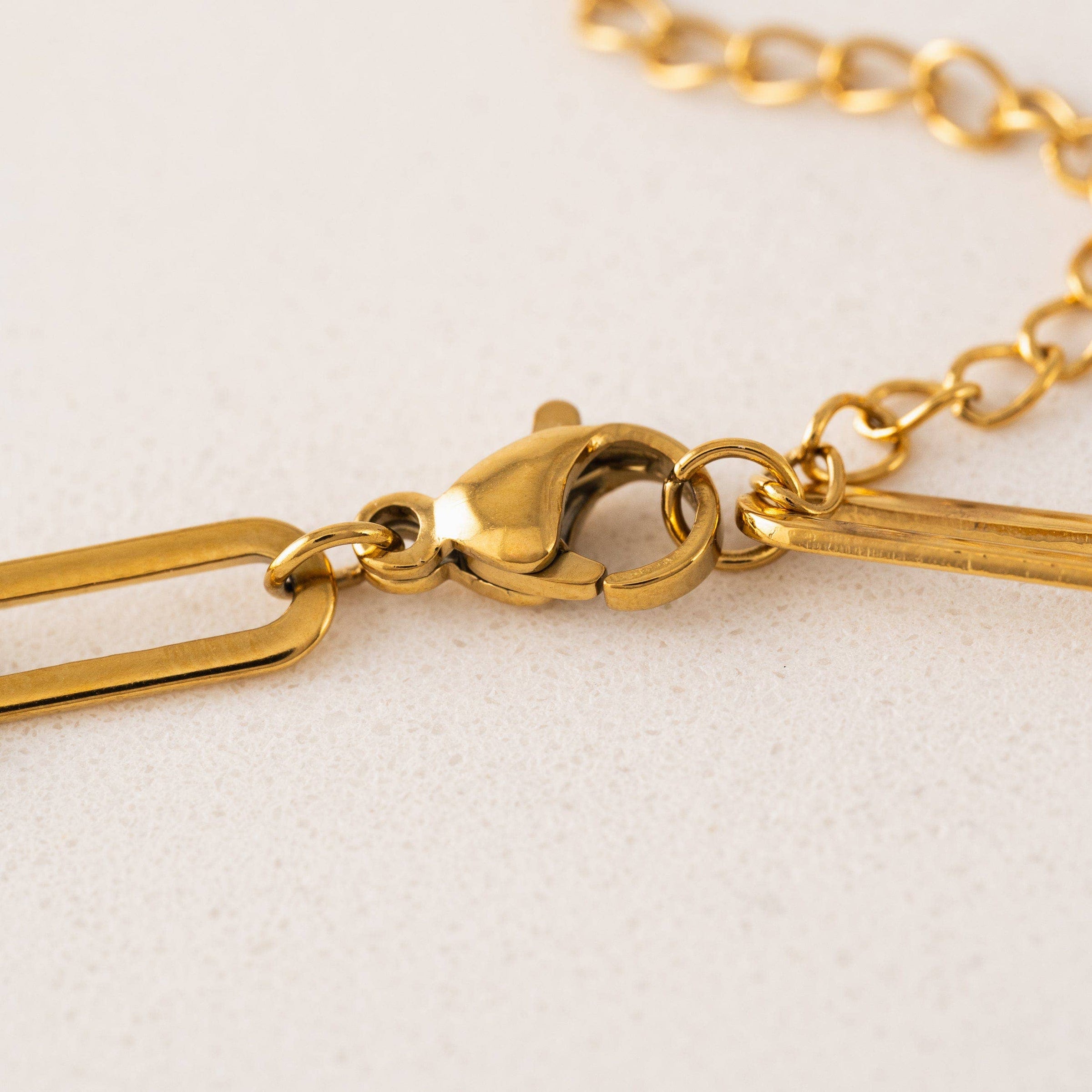 Bold Paperclip Bracelet | Gold Bracelet | Minimalist Jewelry