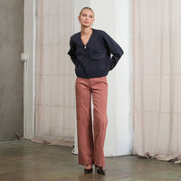Vintage Seam Wide Denim - RB1056