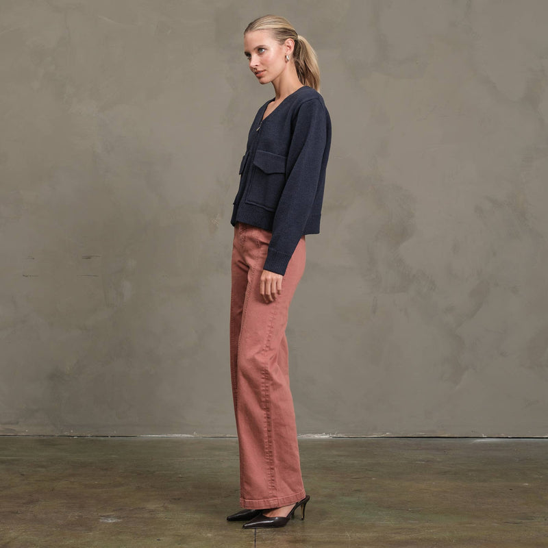 Vintage Seam Wide Denim - RB1056