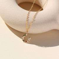 Horseshoe Charm Necklace