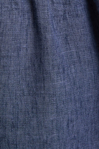 ROUND NECK FRONT TIE 3/4 SLEEVE TOP