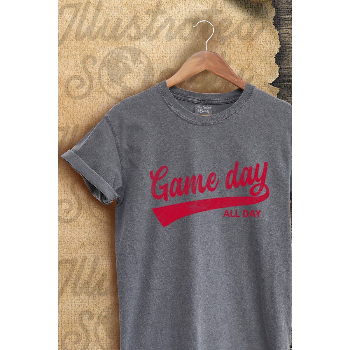 GAME DAY VINTAGE GRAPHIC  TEE