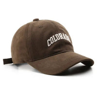 Vintage Letter Embroidered Baseball Cap