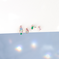 Flora and Fauna Earring Set