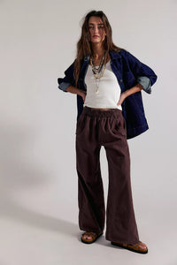 Free People Days End Linen Pant