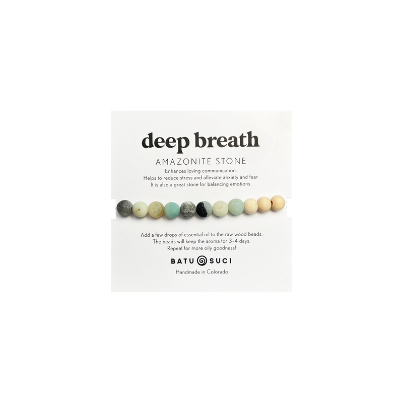 Deep Breath Diffuser Bracelet