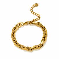 Veya Chain Bracelet | Gold Chain Bracelet | 18K Gold PVD
