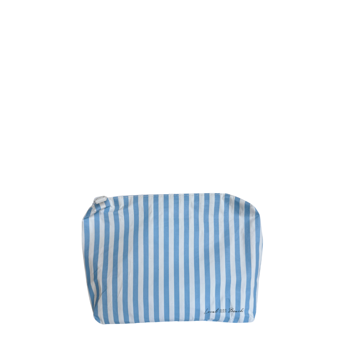 Blue Stripe Water Resistant Pouch