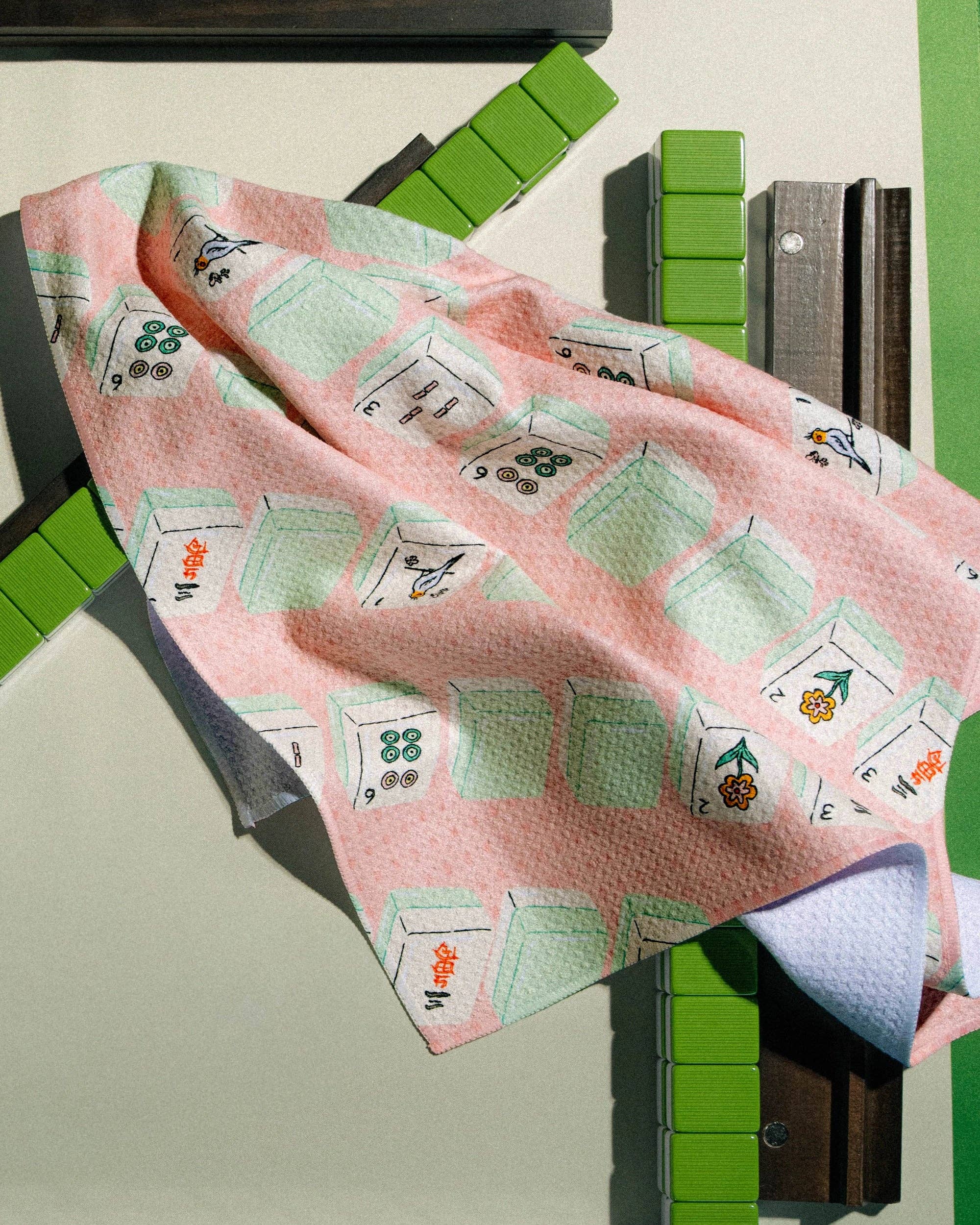 Tile Parade Tea Towel