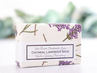 Oatmeal Lavender Sage Handmade Soap