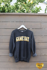 GAME DAY FOIL Mineral Graphic Sweatshirt