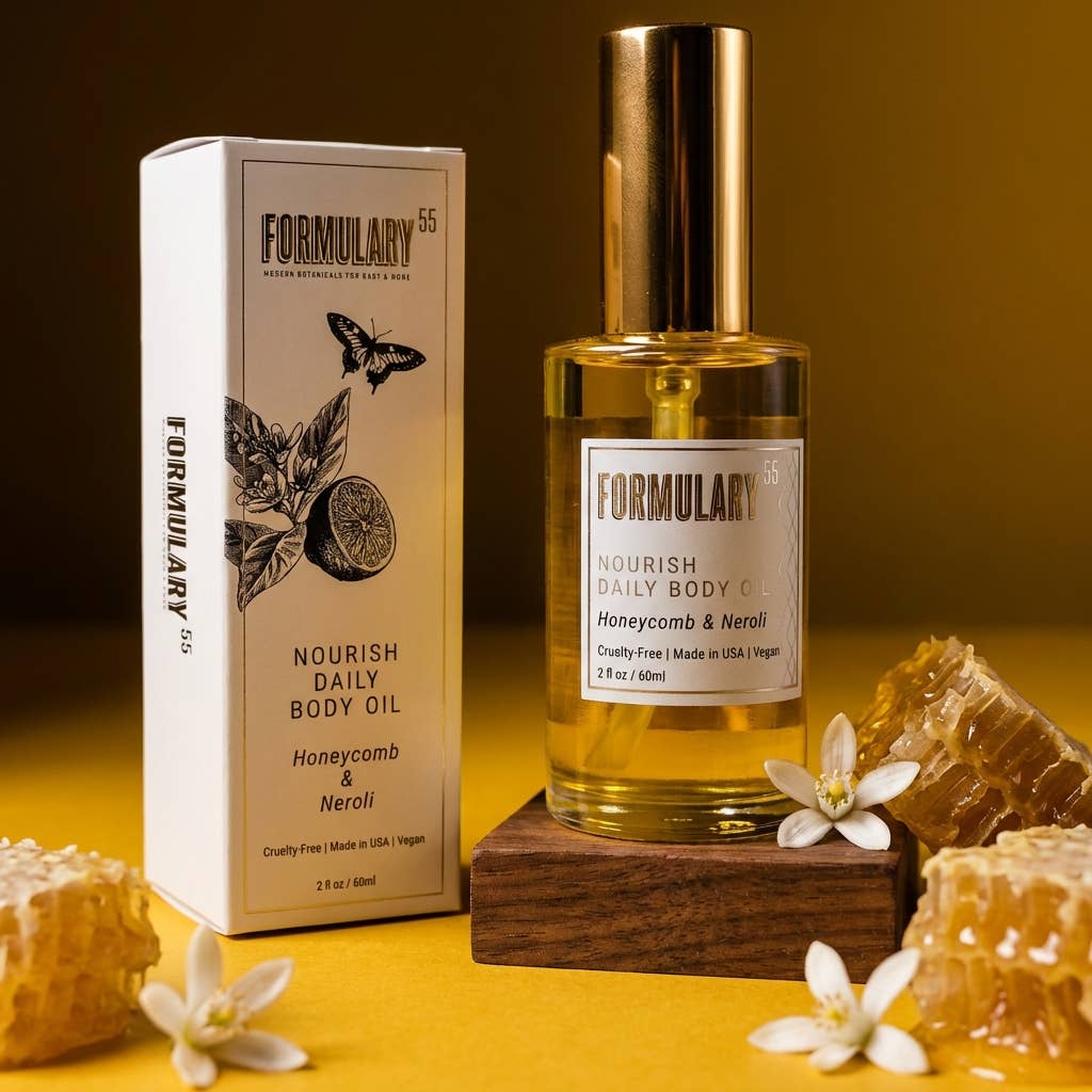 Honeycomb & Neroli - Nourish Daily Body Oil (2oz)