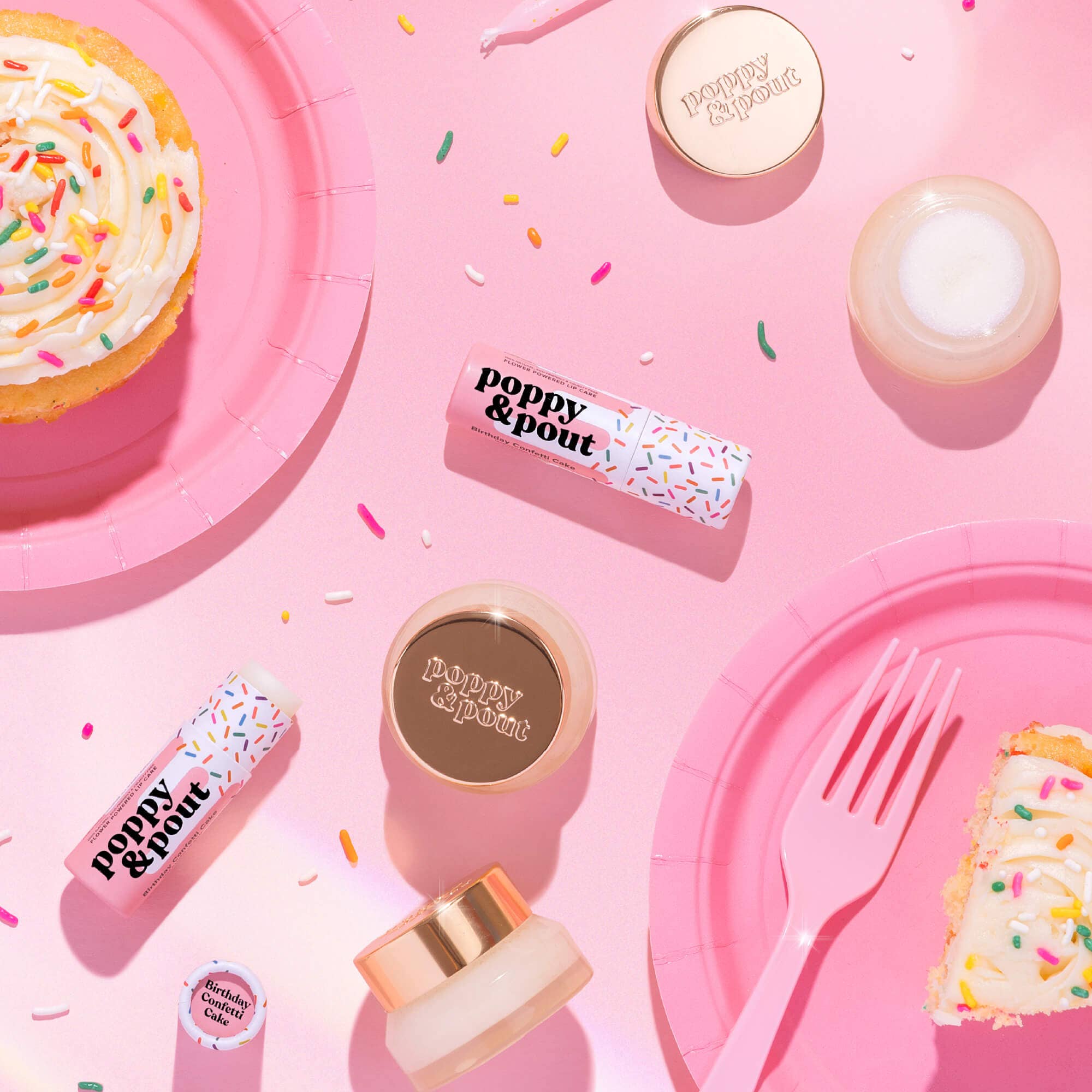 Lip Care Duo, Birthday Confetti Cake