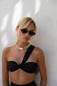 Soho Womens Oval Sunglasses
