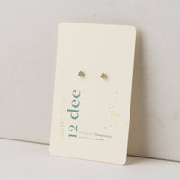 December Kaleidoscope Studs | Birthstone Studs | Crystal