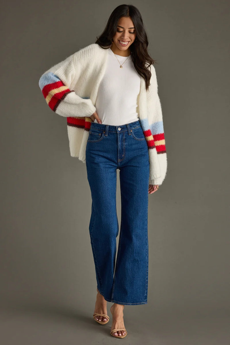 The Monica Striped Cardigan