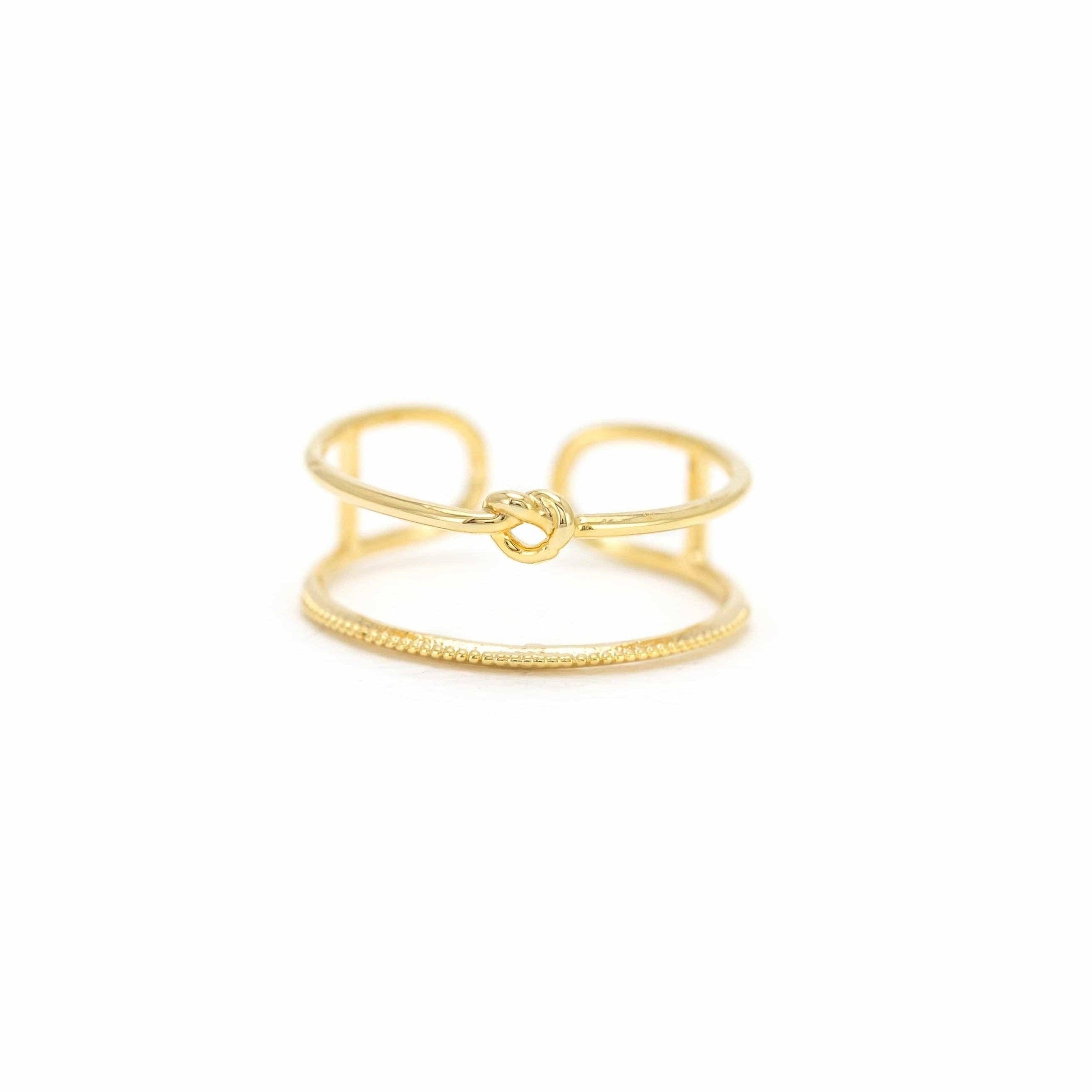 Knot Today Ring | Open Band Ring | Minimalist Ring