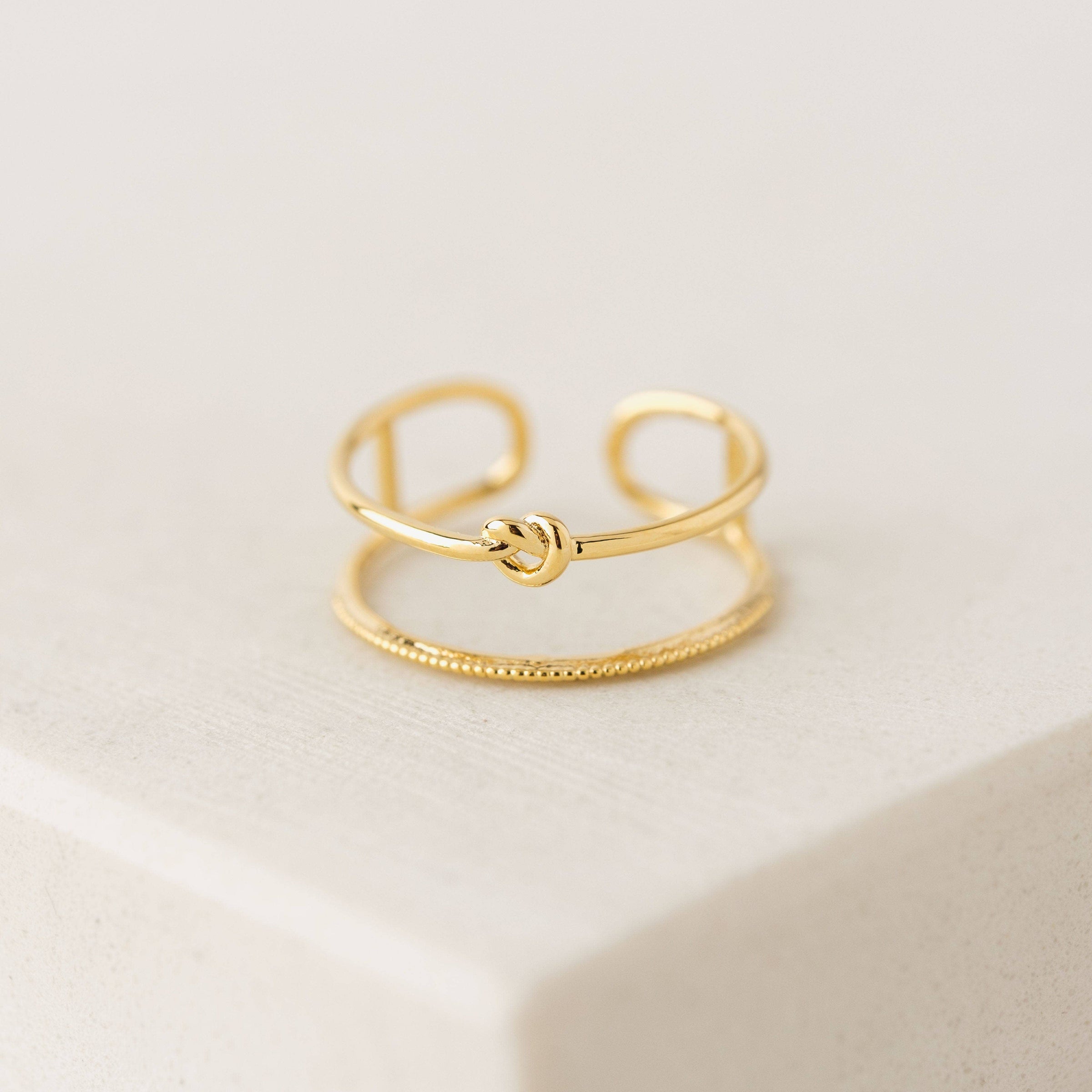Knot Today Ring | Open Band Ring | Minimalist Ring