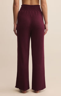 The Dawn Ribbed Smocked Pant