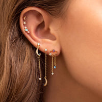 Reigning Clouds Dangle Earrings