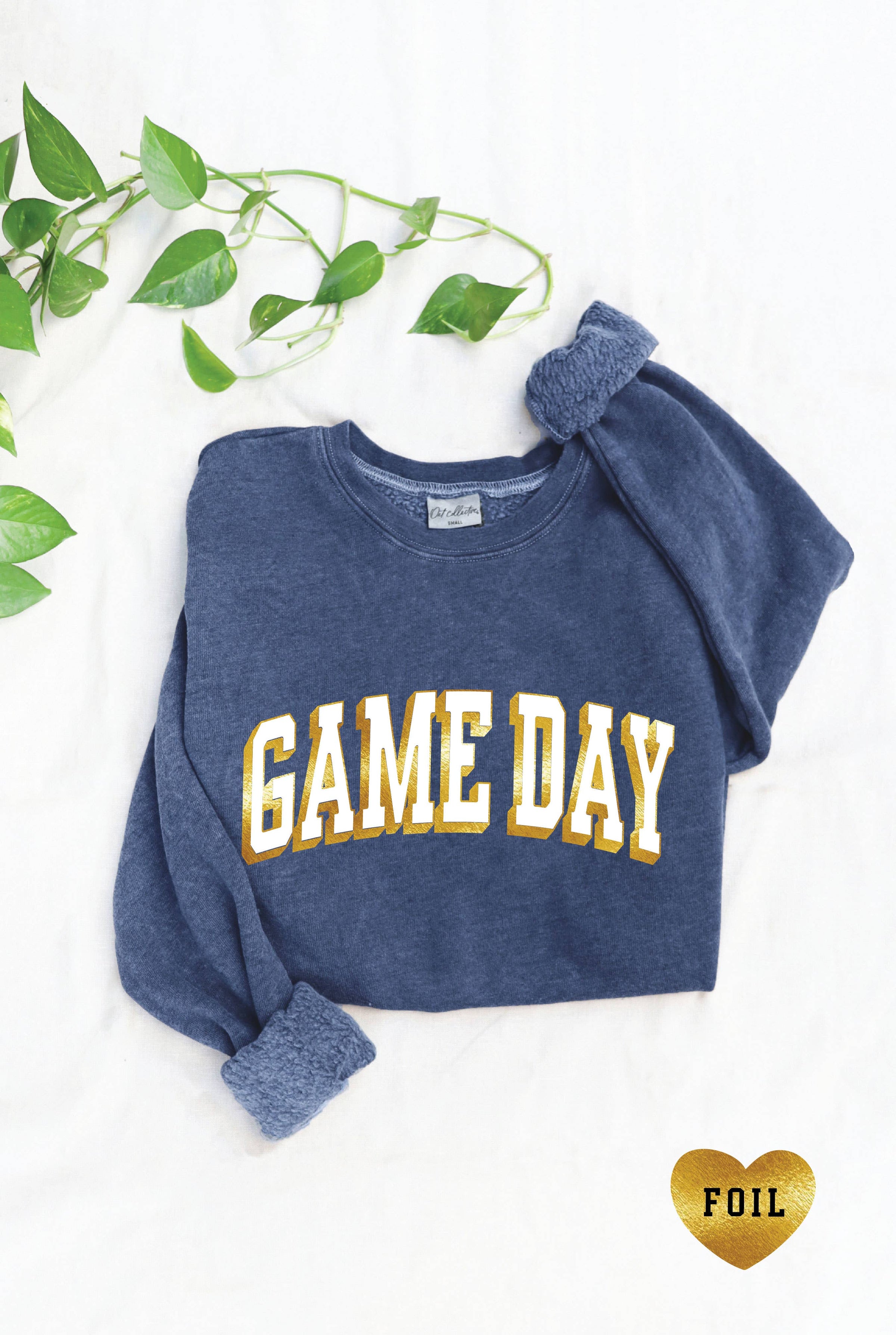 GAME DAY FOIL Mineral Graphic Sweatshirt
