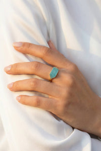 ID RING- TURQUOISE