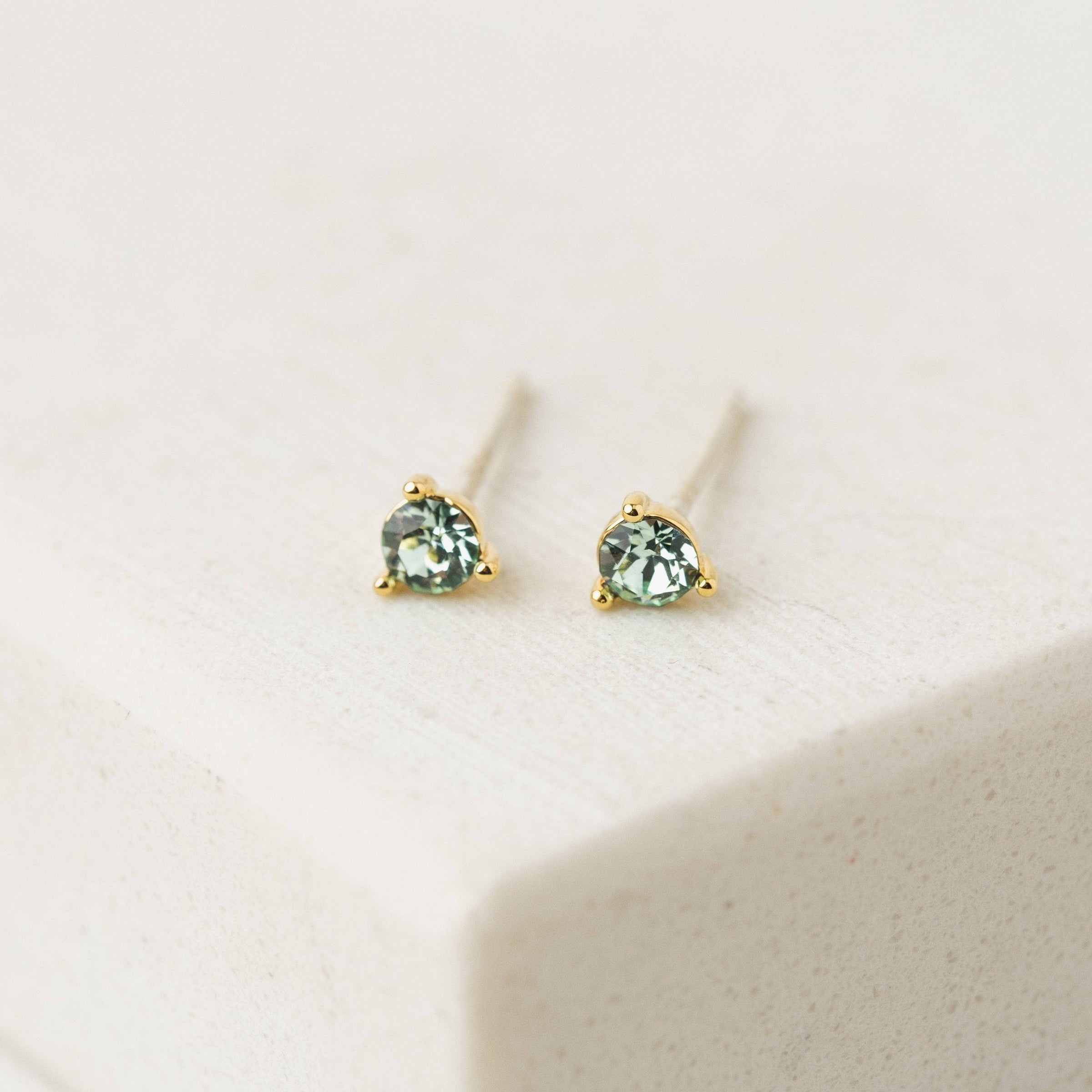 August Kaleidoscope Studs | Birthstone Studs | Crystal Studs