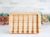 Waterfall Self-Draining Bamboo Soap Dish