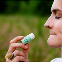 Vanilla Mint Organic Lip Balm / 0.3 oz Biodegradable Tube