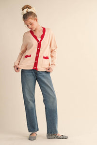 Scalloped Sweater Cardigan