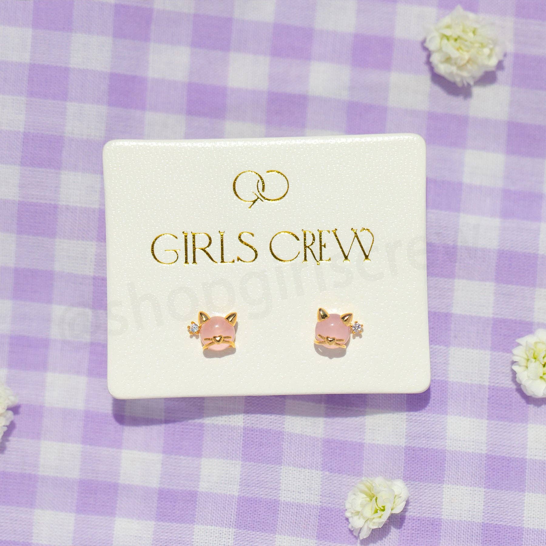 Kitty Kat Studs