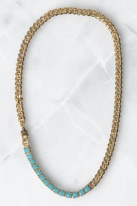 IT GIRL NECKLACE | TURQUOISE