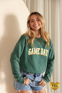 GAME DAY FOIL Mineral Graphic Sweatshirt