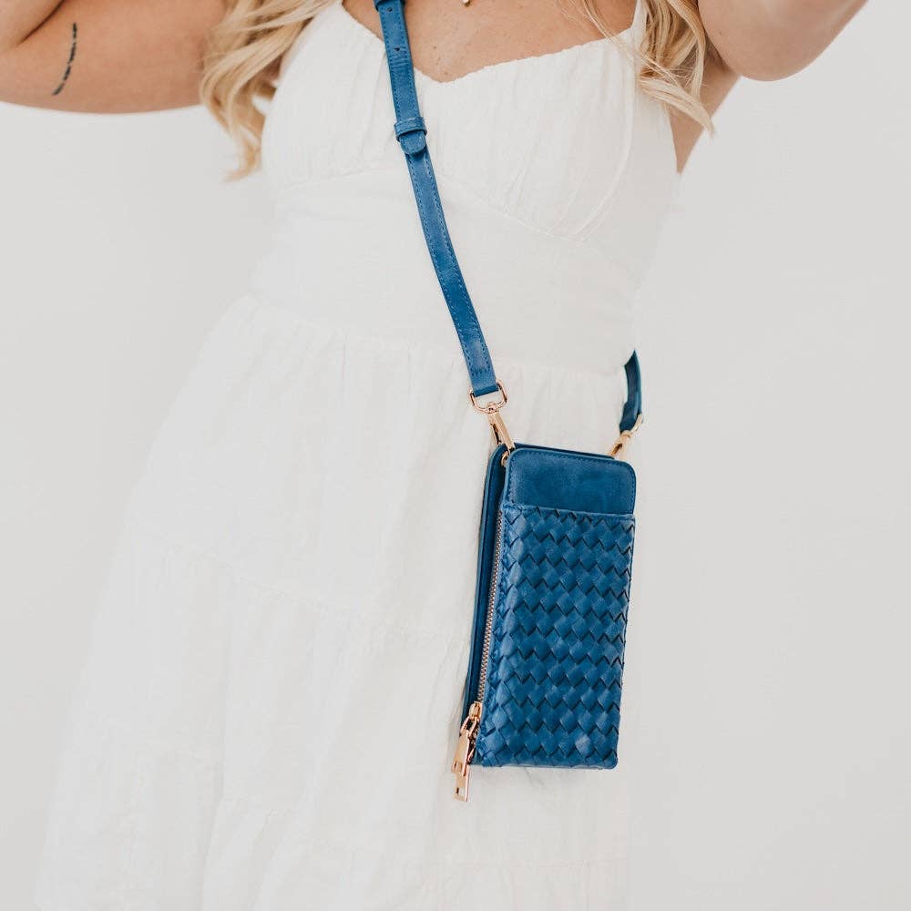 Woven Double Duty Phone Bag