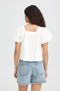 ICHI Foxa Button Front Blouse