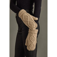 Panache Cable Knit Mittens