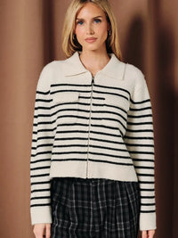 Striped Cardigan