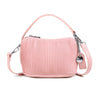 Ella Crossbody  -  Recycled Vegan Bag  - Light Pink Pleated