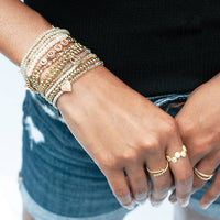 Adjustable Double Band Ring