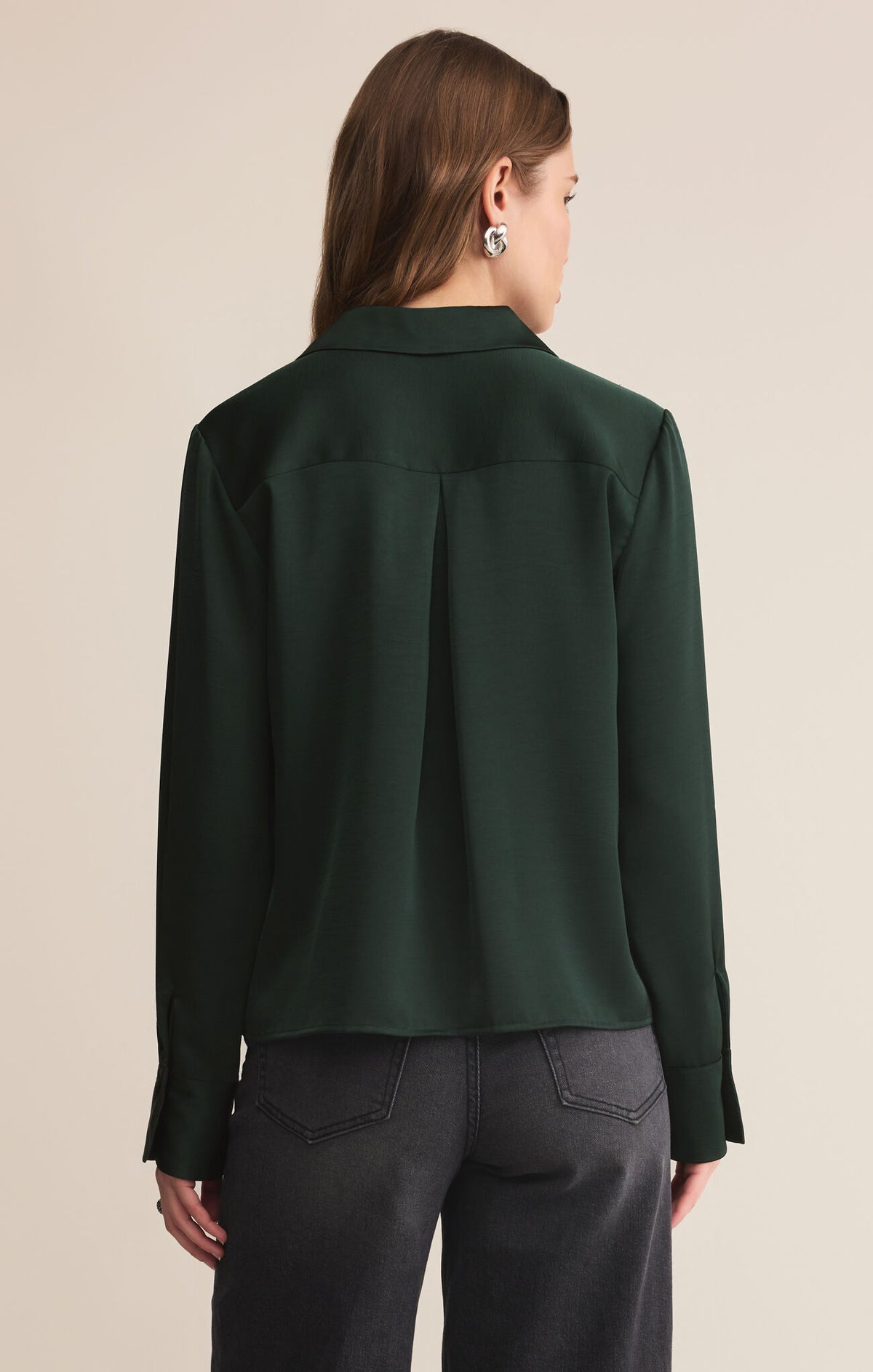 The Ana Satin Top