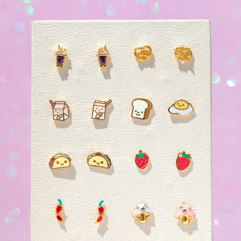 It's Boba Time Studs