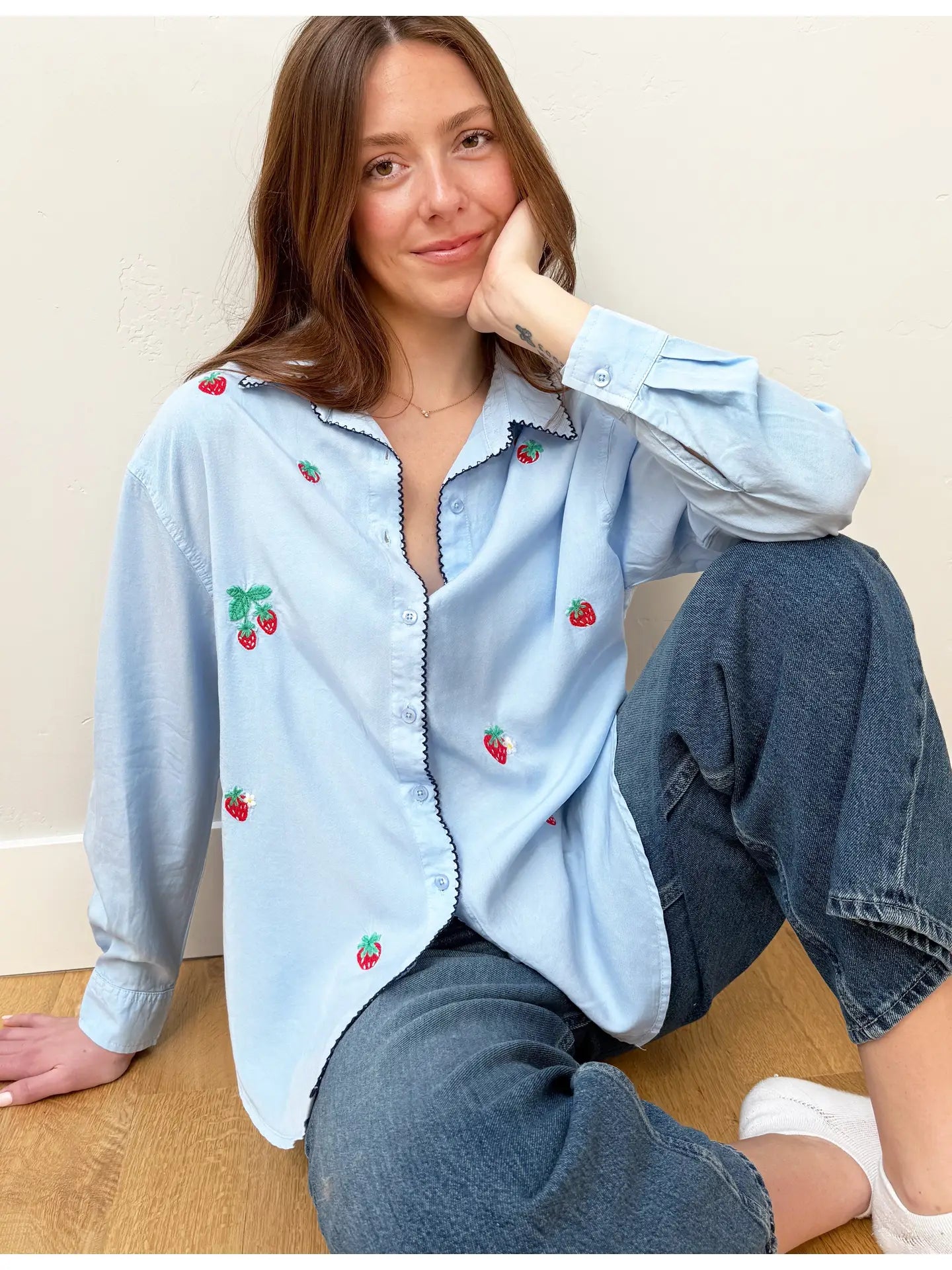 Billy T Strawberry Kisses Shirt