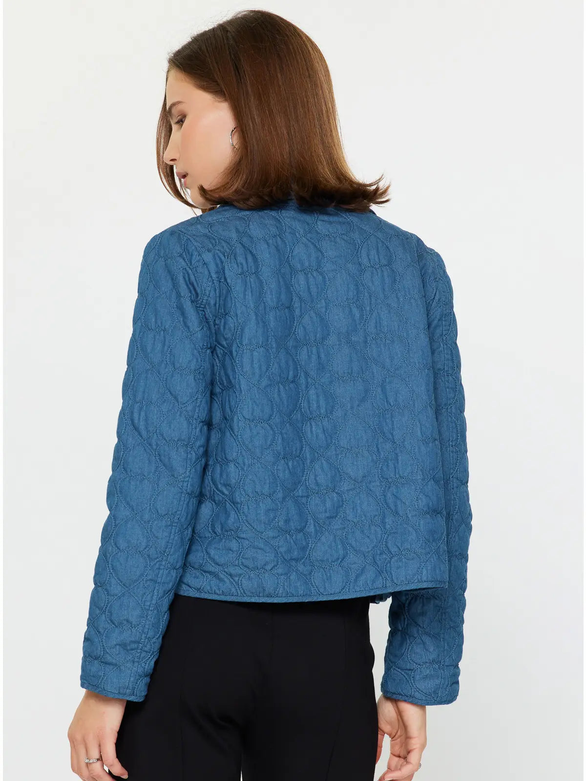 Heart Quilted Jacket