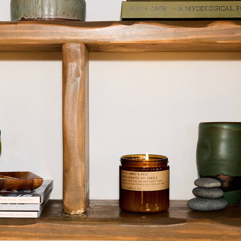 Amber & Moss - 12.5 oz Large Concentrated Candle
