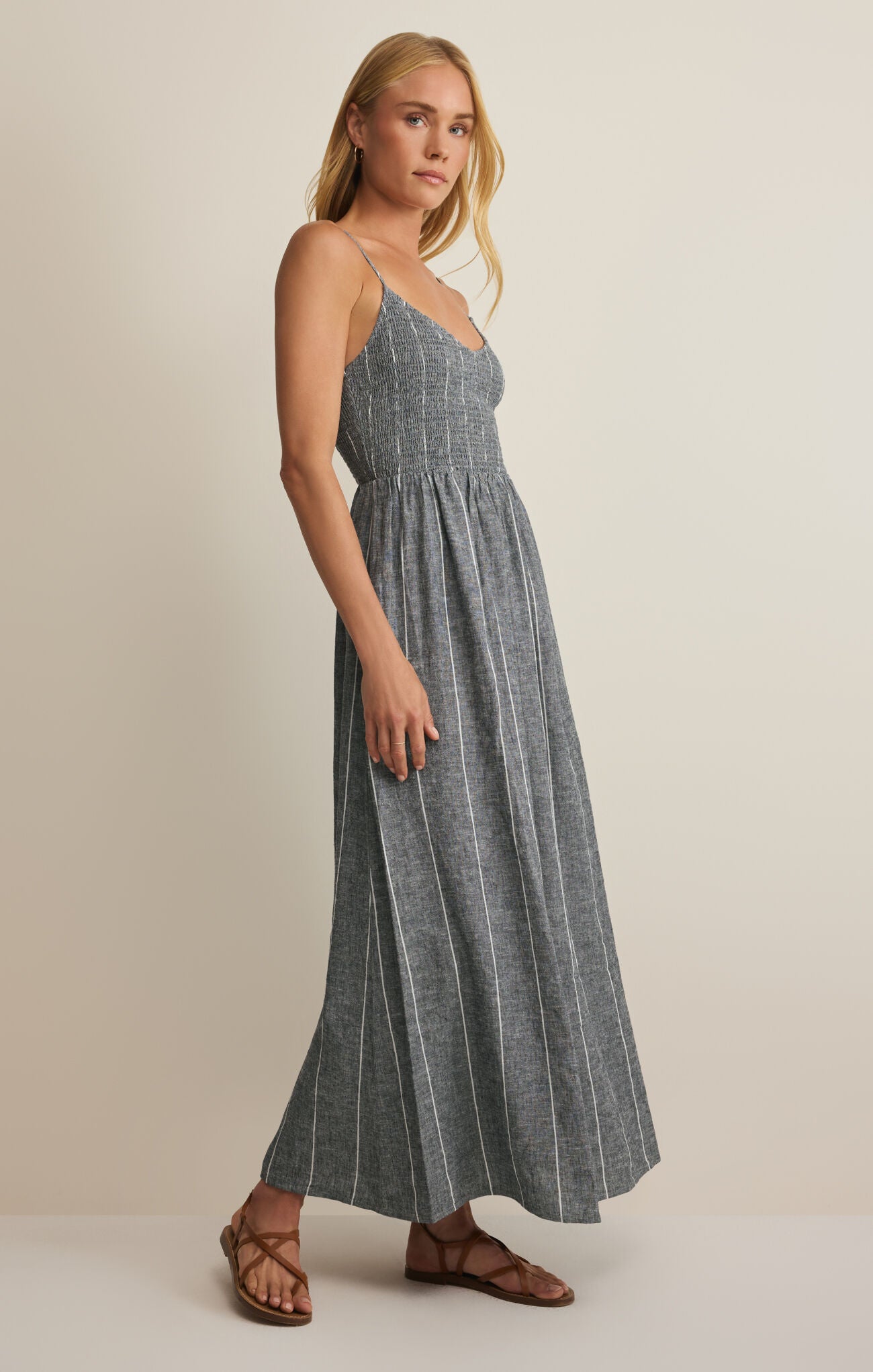 Z Supply Romy Striped Maxi Dress